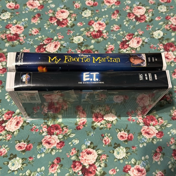 📼 Lot: E.T. The Extra-Terrestrial & My Favorite Martian. Used/like new VHS 🍿💫 - Picture 4 of 10